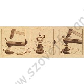 Kép 2/2 - Hobbi ringli szett -7mm - 20pár ringlivel
