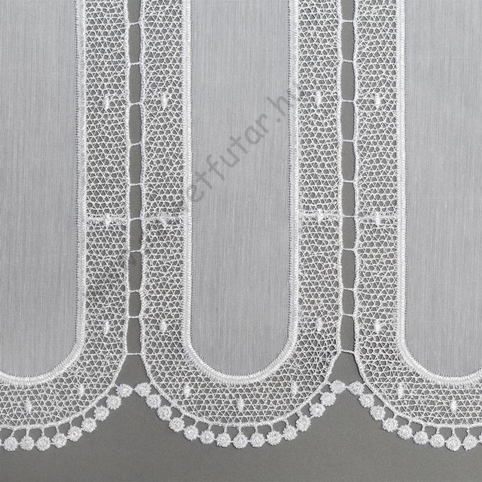 7022 jacquard vitrázs függöny - 45/60 cm